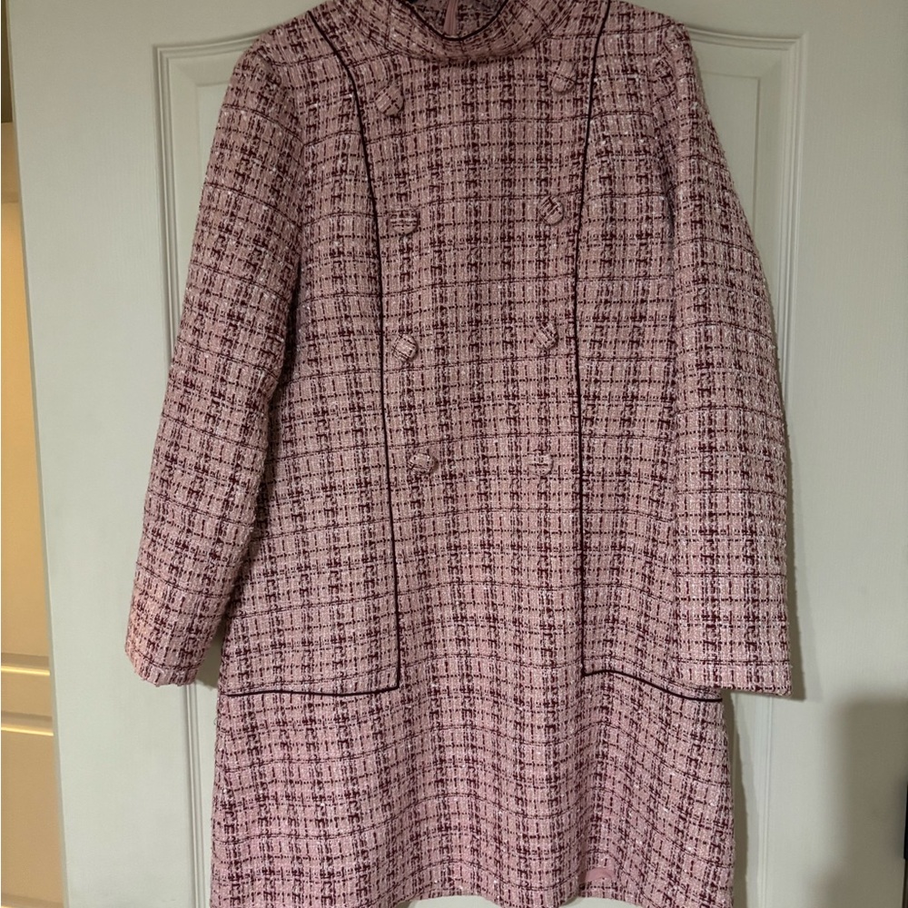 Tuckernuck Pink Tweed Women's Dress